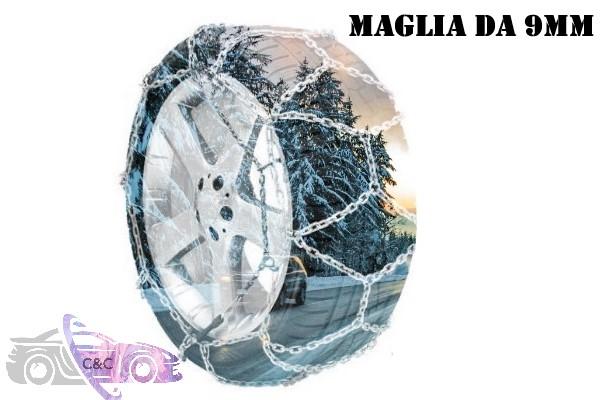 225/50 R16 CATENE DA NEVE SNOW FUTURE 9 MM OMOLOGATO GRUPPO 90