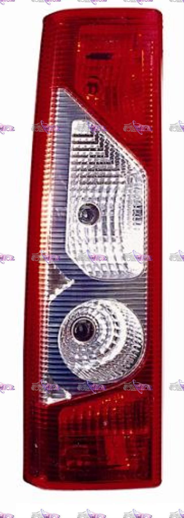 FANALE FANALINO STOP BIANCO/ROSSO POSTERIORE SX SINISTRO FIAT SCUDO 2007 IN POI