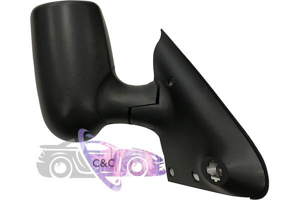 SPECCHIETTO RETROVISORE DX MANUALE NERO B/CORTO FORD TRANSIT 00>06 2000 AL 2006