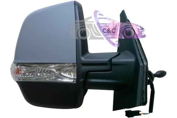 SPECCHIETTO RETROVISORE DX MECCA.C/PRIM.C/FAN 2 VETRI FIAT DOBLO\' 10>15