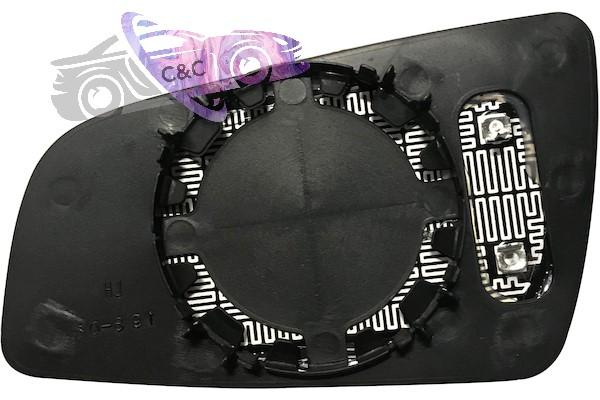 VETRO SPECCHIO CON PIASTRA DX TERMICO OPEL ZAFIRA 05>08 2005 AL 2008